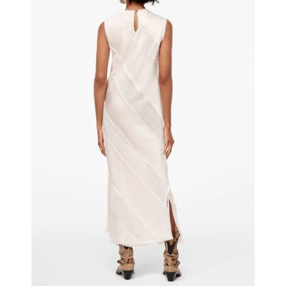 Zara Limited Edition Contrasting Diagonal Dress - Picture 4 of 14